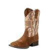 Ariat Boy's Camo Print Boot -Western Cowboy Equipment Shop 10019913 3 4 front