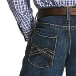 Ariat Men's 5 Harrison Jean -Western Cowboy Equipment Shop 10026035 back 1