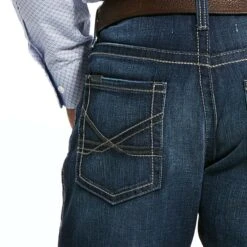 Ariat Men's M5 Straight Leg Robbie Jean -Western Cowboy Equipment Shop 10032319 03