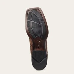 Ariat Women's Primetime Leopard Square Toe Western Boots -Western Cowboy Equipment Shop 10035935 sole warm