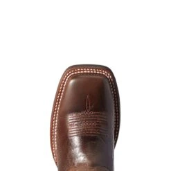 Ariat Women's Brown Pendleton Circuit Square Toe -Western Cowboy Equipment Shop 10038476 toe 1