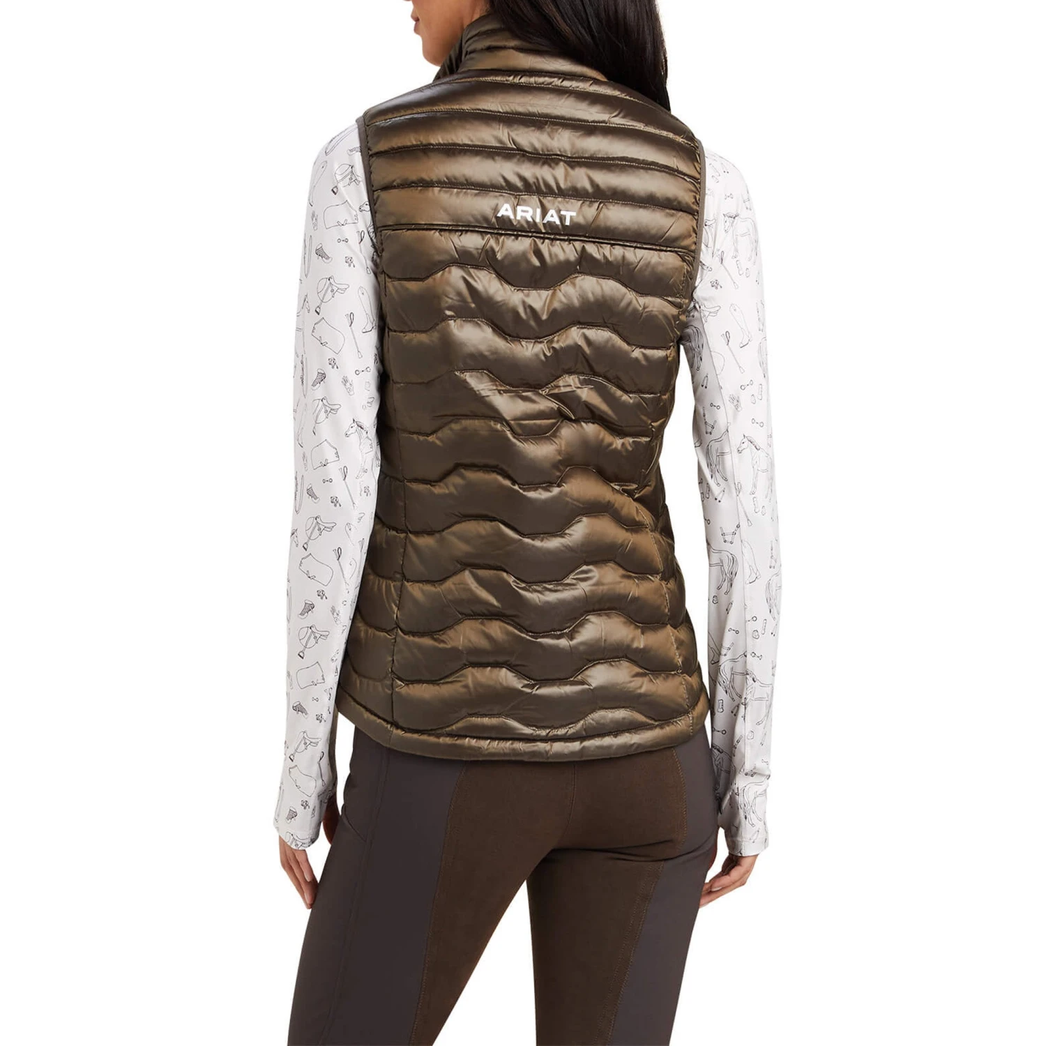 Ariat Women's Ideal Down Vest 4 Ariat Women's Ideal Down Vest - Image 2