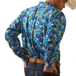 Ariat Men's Landon Hawaiian Print -Western Cowboy Equipment Shop 10043788 back
