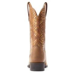 Ariat Women's Round Up Western Boot -Western Cowboy Equipment Shop 10044431 heel