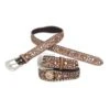 Circle Y White Daisy Belt -Western Cowboy Equipment Shop 1007 bt