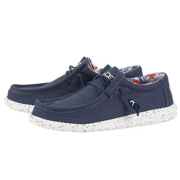 Heydude Hey Dude Wally Blue Stretch 3 Heydude Hey Dude Wally Blue Stretch