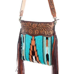 American Darling Aztec Blanket Fringe Purse -Western Cowboy Equipment Shop 116498 C
