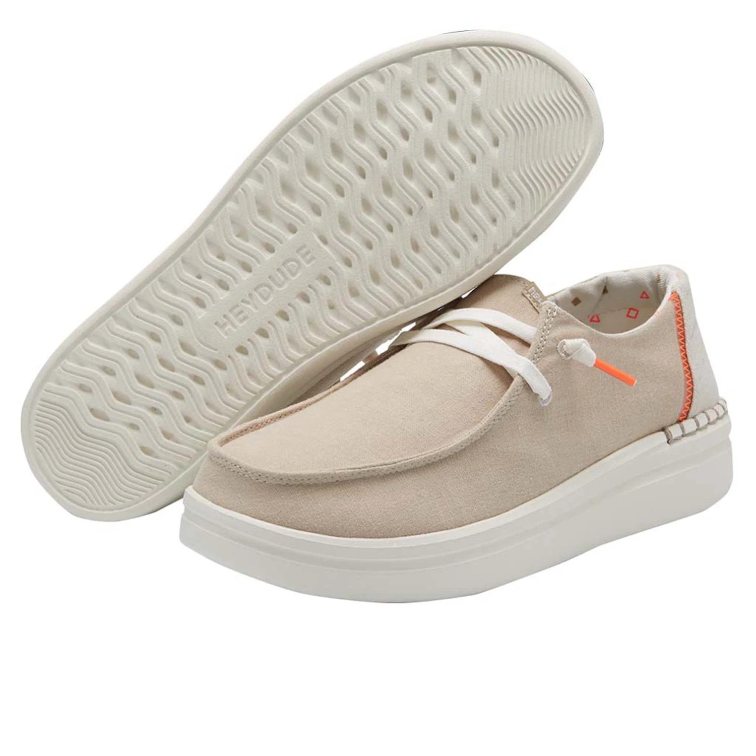 Heydude Hey Dude Wendy Rise Chambray Sandshell 4 Heydude Hey Dude Wendy Rise Chambray Sandshell - Image 2