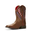 Ariat Kid's Red, White, And Blue Quickdraw VentTEK Square Toe Boot -Western Cowboy Equipment Shop 1280 wD0Ok3pf71G9