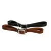 Showman Leather Medium Oiled Curb Strap -Western Cowboy Equipment Shop 1301