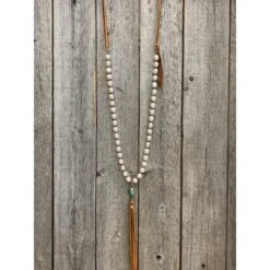 J.Forks Designs Freshwater Pearl Tassel Necklace
