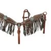Showman Pony Metallic Leopard Headstall And Breast Collar 1 Showman Pony Metallic Leopard Headstall And Breast Collar -Western Cowboy Equipment Shop 13866