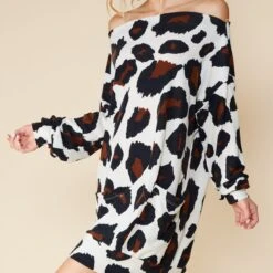 Long Sleeve Animal Print Dress -Western Cowboy Equipment Shop 15597135 7375ff47 dc23 4cb8 acde fbb08ad1d685