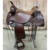 Circle Y Apache Trail Saddle With Shell Border And Tan Seat, 16 Inch -Western Cowboy Equipment Shop 1651 8601 05 1