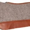 Mustang Grey Felt Contoured Pad -Western Cowboy Equipment Shop 1725 H