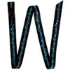 Showman Teal Barbwire Tie Strap -Western Cowboy Equipment Shop 177140