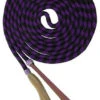 Showman Purple And Black Nylon Braided Mecate Reins -Western Cowboy Equipment Shop 19581 4 1