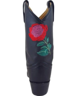 Kid's Black Rosalito Snip Toe Boots -Western Cowboy Equipment Shop 2000217835 001 BK