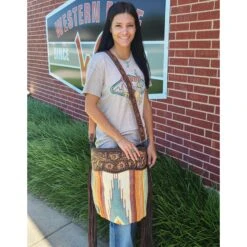 American Darling Large Fire Blanket Fringe Purse -Western Cowboy Equipment Shop 20210823 113651copy