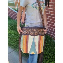 American Darling Large Fire Blanket Fringe Purse -Western Cowboy Equipment Shop 20210823 113656