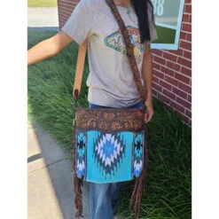 American Darling Turquoise Fringe Blanket Purse -Western Cowboy Equipment Shop 20210823 113847 1024x1024 ca22eec2 7eb7 4408 9a2c f22c40ba7b48