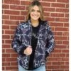 Pendleton Alamosa Diamond Peak Black & Grey Fitted Coat -Western Cowboy Equipment Shop 20220817 111403