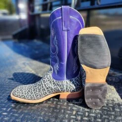 Men's Anderson Bean Black And White Vintage Elephant Boots 8 Men's Anderson Bean Black And White Vintage Elephant Boots -Western Cowboy Equipment Shop 20221017 140757