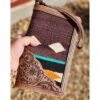 American Darling Brown Aztec & Tooled Leather Wallet -Western Cowboy Equipment Shop 20230215 131704