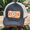 McIntire Saddlery Black & Tan Aztec Cap -Western Cowboy Equipment Shop 20230327 125430