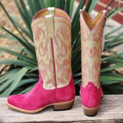 Macie Bean Hot Pink Square Toe Boots 9 Macie Bean Hot Pink Square Toe Boots -Western Cowboy Equipment Shop 20230522 140802