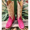 Macie Bean Hot Pink Square Toe Boots -Western Cowboy Equipment Shop 20230522 150700 1