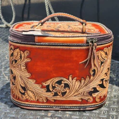 American Darling Large Tooled Oval Case -Western Cowboy Equipment Shop 20230524 132730