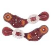 Showman Sunflower Spur Straps -Western Cowboy Equipment Shop 202438
