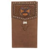 Hooey Brown Basket Weave Rodeo Wallet -Western Cowboy Equipment Shop 2041566W3