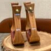 Nettles Stirrups 2" Halfbreed Varnish 1 Nettles Stirrups 2" Halfbreed Varnish -Western Cowboy Equipment Shop 2 HBV3copy