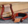 Nettles 2" Red Barrell Racing Stirrups 1 Nettles 2" Red Barrell Racing Stirrups -Western Cowboy Equipment Shop 2 gbrdr