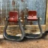 Nettles Stirrups 2" Triple Grey -Western Cowboy Equipment Shop 2grey barrel