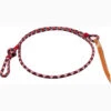 Mustang Red White And Navy Nylon Braided Over And Under -Western Cowboy Equipment Shop 3103 ATF