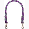 Mustang Purple Black And Lime Wither Strap -Western Cowboy Equipment Shop 3108 KND1