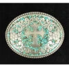 Turquoise Cross Buckle -Western Cowboy Equipment Shop 37914