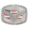 American Flag And Eagle Buckle -Western Cowboy Equipment Shop 38006