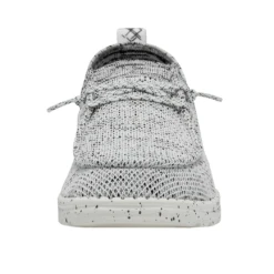 Heydude HEY DUDE WALLY HALO STONE WHITE -Western Cowboy Equipment Shop 40014 1KA WALLYHALO STONEWHITE LEFTFRONT