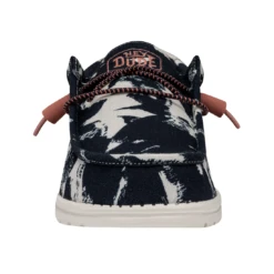 Heydude Hey Dude Wally Palm Navy 15 Heydude Hey Dude Wally Palm Navy -Western Cowboy Equipment Shop 40016 410 WALLYPALM NAVY RIGHTFRONT