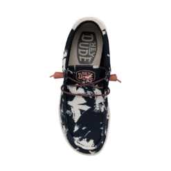 Heydude Hey Dude Wally Palm Navy 10 Heydude Hey Dude Wally Palm Navy -Western Cowboy Equipment Shop 40016 410 WALLYPALM NAVY RIGHTTOP