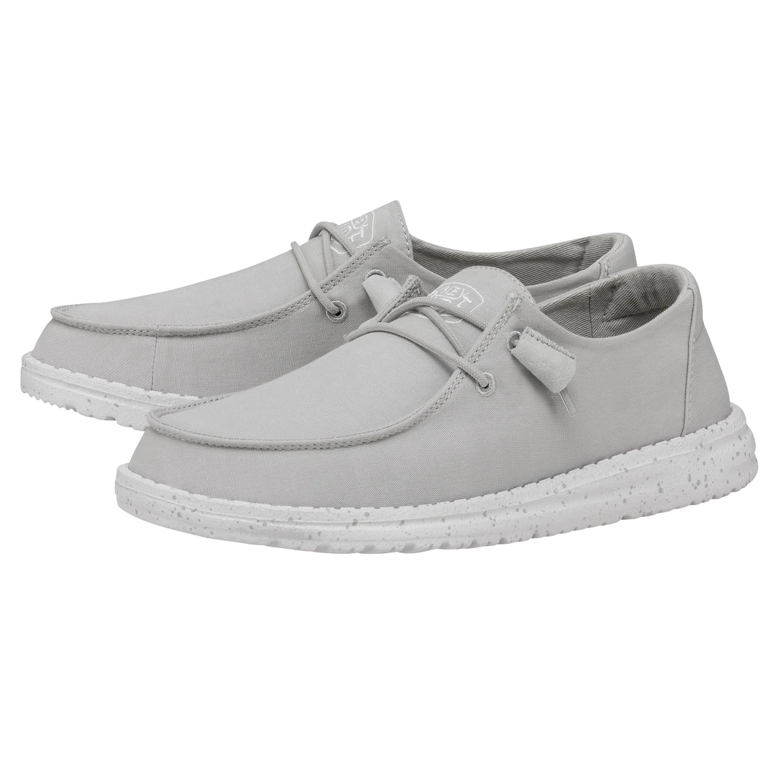 Heydude Hey Dude Wendy Slub Canvas Light Grey 3 Heydude Hey Dude Wendy Slub Canvas Light Grey