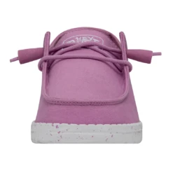 Heydude Hey Dude Wendy Slub Canvas Violet -Western Cowboy Equipment Shop 40063 508 WENDYSLUBCANVAS VIOLET LEFTFRONT