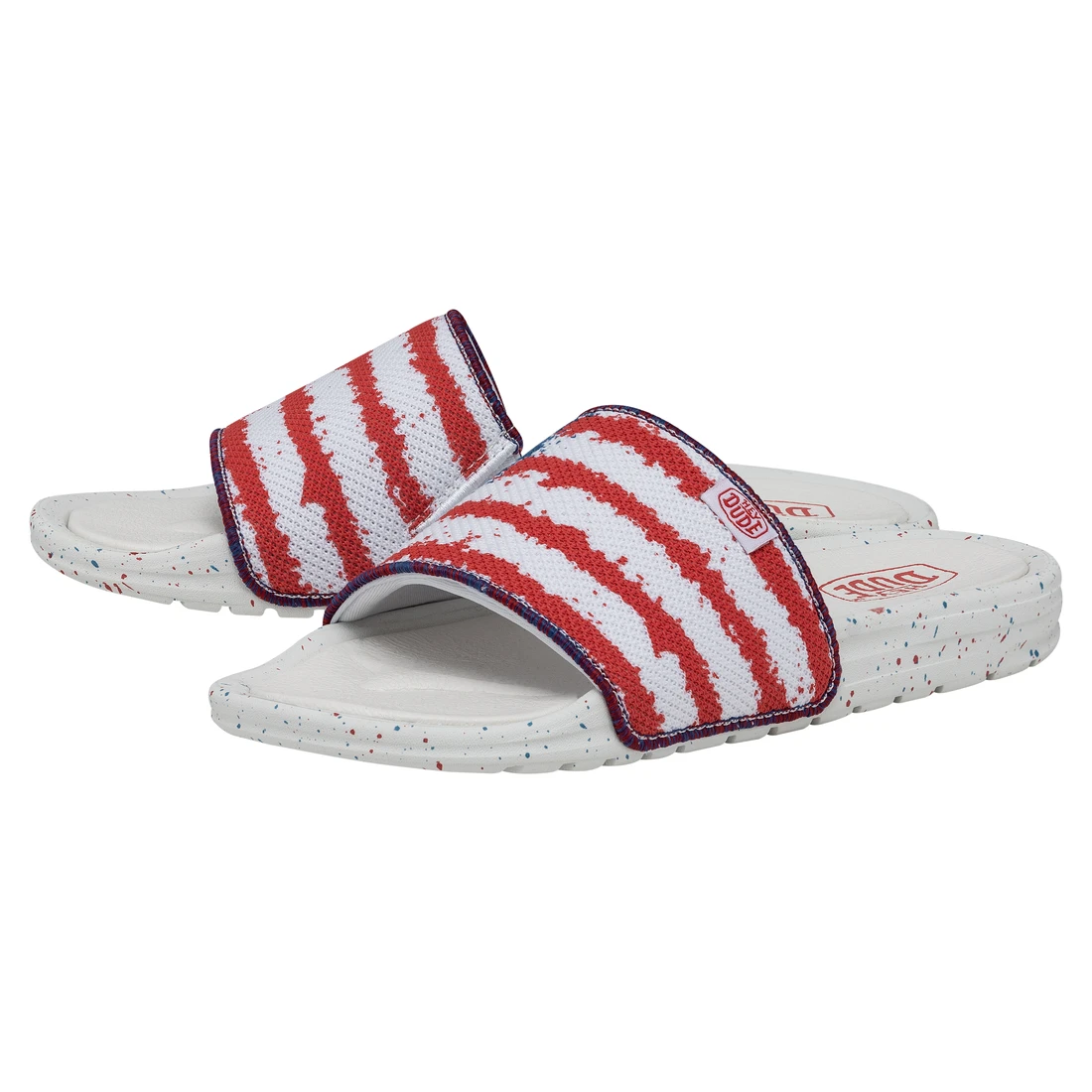 Heydude Hey Dude Chandler Knit Flag Slides 3 Heydude Hey Dude Chandler Knit Flag Slides