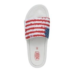 Heydude Hey Dude Men's Phoenix Flag Slides -Western Cowboy Equipment Shop 40127 1JR PHOENIX FLAG LEFTTOP