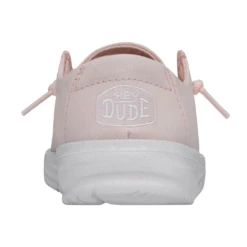 Heydude Hey Dude Wendy Toddler Slub Canvas Pink -Western Cowboy Equipment Shop 40144 680 WENDYTODDLERSLUBCANVAS PINK RIGHTBACK