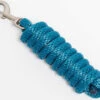 Basic Lead Rope – Matte Nickel Bolt Snap - Dark Turquoise -Western Cowboy Equipment Shop 402210 0505